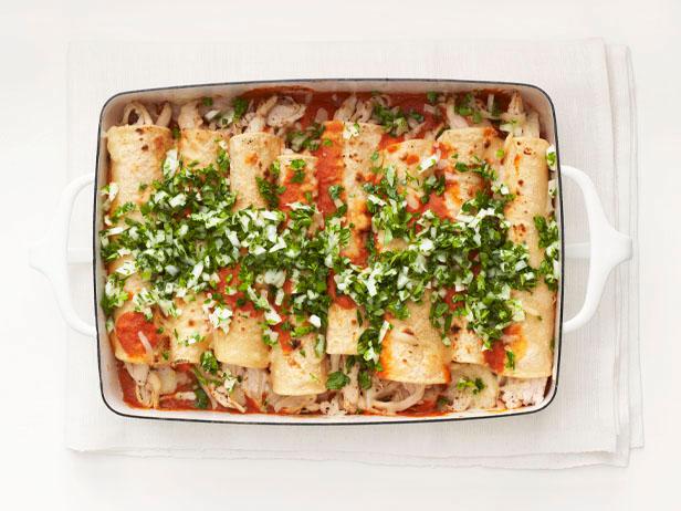 Light-Chicken-Enchiladas